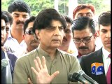 Interior minister speaks on Imran Farooq murder case-Geo Reports-15 Apr 2015