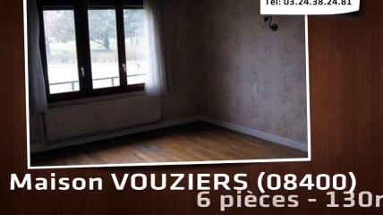 A vendre - VOUZIERS (08400) - 6 pièces - 130m²