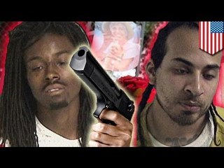 Babaeng nag-video ng isang robbery, pinatay ng dalawang suspect!