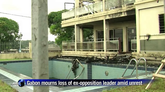 Gabon mourns loss of ex-opposition leader amid unrest