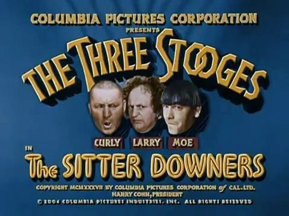The 3 Stooges The Sitter Downers