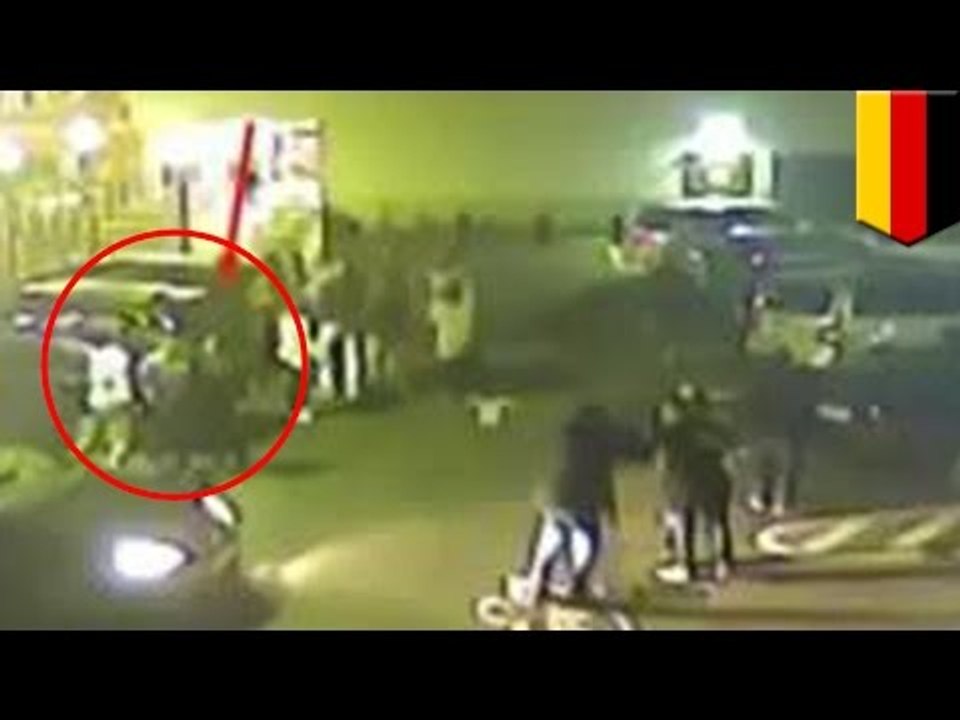 Tugce Albayrak death: Video shows moment Turkish-German student was struck by Serbian teen, Sanel M