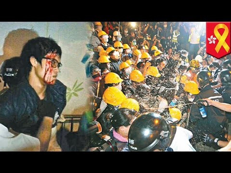 Hong Kong protests: Student leaders paralyze government headquarters as clashes escalate