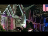 Chicago plane crash: elderly couple missed by inches after small cargo plane crashes into their home