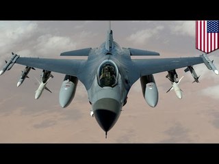 US Air Force F-16 jet crashes in Gulf of Mexico
