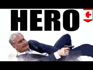 Sergeant-at-arms Kevin Vickers took out parliament shooter in Hollywood-style movie scene