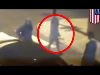 Father-daughter team shoot and beat homeless man: ‘Mummer’ hall of famer Carmen D’Amato surveillance