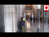 Canada parliament shooting: Video shows gunfire erupting after soldier shot dead