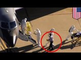Ebola risk: Man without hazmat suits helps patient onto CDC plane: ‘Clipboard Man’ enrages Twitter
