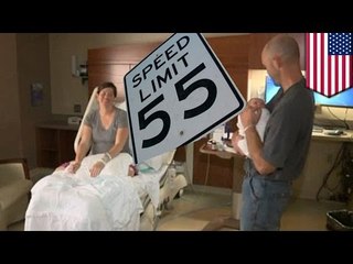 Baby on the way! Cops hold speeding couple at gunpoint before realizing she was in labor