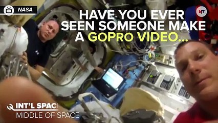 Astronauts Take A GoPro On Their Spacewalk