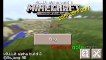 Minecraft PE 0.11.0 alpha build 2 apk indir