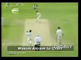 Ball of the Century by Wasim Akram - Must Watch - YouTube