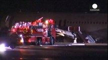 Japan: passenger planes skids off runway at Hiroshima airport