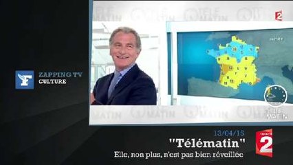 Zapping TV : La présentatrice météo arrive en retard sur le plateau de Télématin