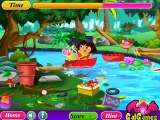 ▐ ╠╣Đ▐► Dora the explorer river cleaning game - Dora cleaning the messy driver