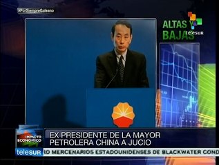 Expresidente de petrolera china acude a juicio acusado de corrupción