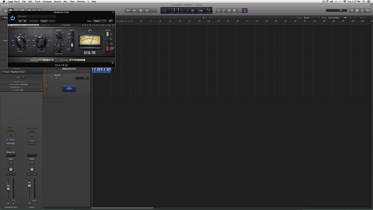 Waves CLA 76 In Logic Pro