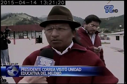 Informe de actividades del Presidente Rafael Correa