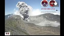 Impactante: Explosiones del volcán Turrialba en Costa Rica