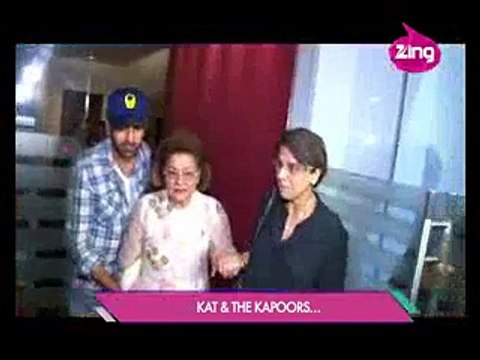 Katrina Kaif meets Ranbir Kapoor's family.3gp