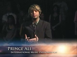 Prince Ali at Agape International with michael Beckwith