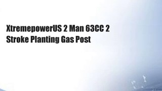 XtremepowerUS 2 Man 63CC 2 Stroke Planting Gas Post