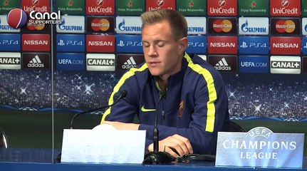 PSG / Barcelone (quart) - La conférence de presse de Ter Stegen