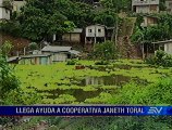 Habitantes de la cooperativa Janeth Toral preocupados por inundación