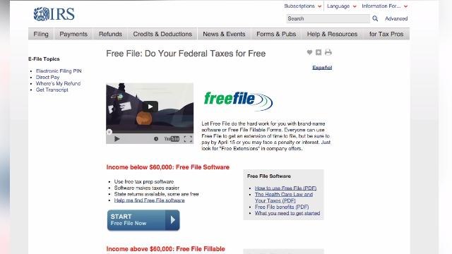 Last minute tips for filing tax returns