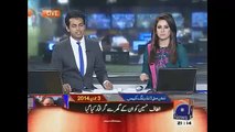 Geo News Headlines 15 April 2015_ Altaf Hussain Two Times Encountered in Money L