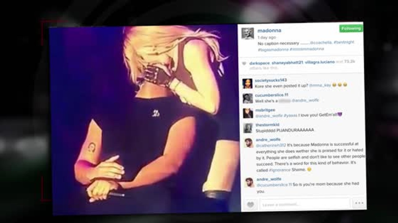 Madonna äußert sich zu den Reaktionen auf ihren Kuss mit Drake