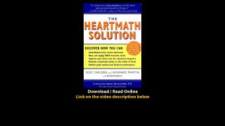 Download The HeartMath Solution The Institute of HeartMaths Revolutionary Progr
