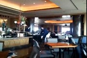 Eearthquake on 70th floor  3.11大地震 70階レストランの映像