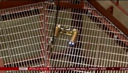 BBC 福島原発の原子炉の中を調べるロボットは、3時間で作動しなくなりました。