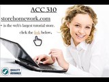ACC 310 Week 1 DQ 1 Information for Decision Making and Cost Con
