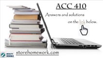 ACC 410 Week 2 Assignment Analytical Procedures