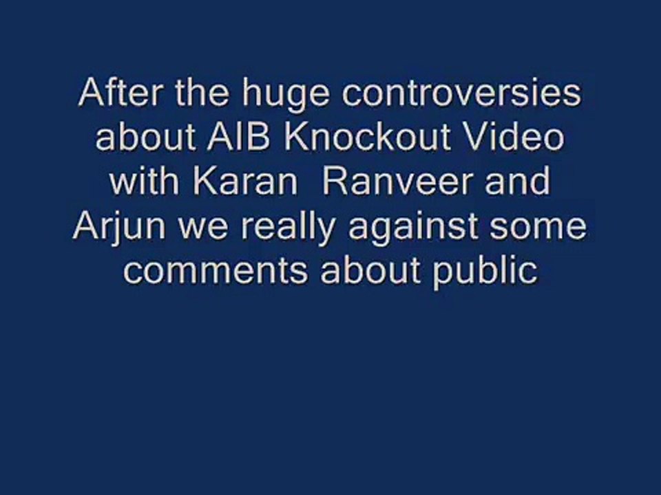 AIB Roast Full Episode Review - Raghu Ram Insulted common Man