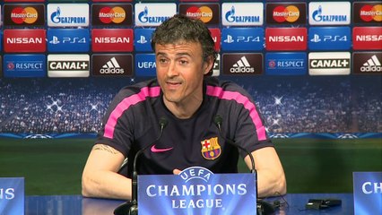 Luis Enrique: "Fuori Ibra? Non cambia nulla"