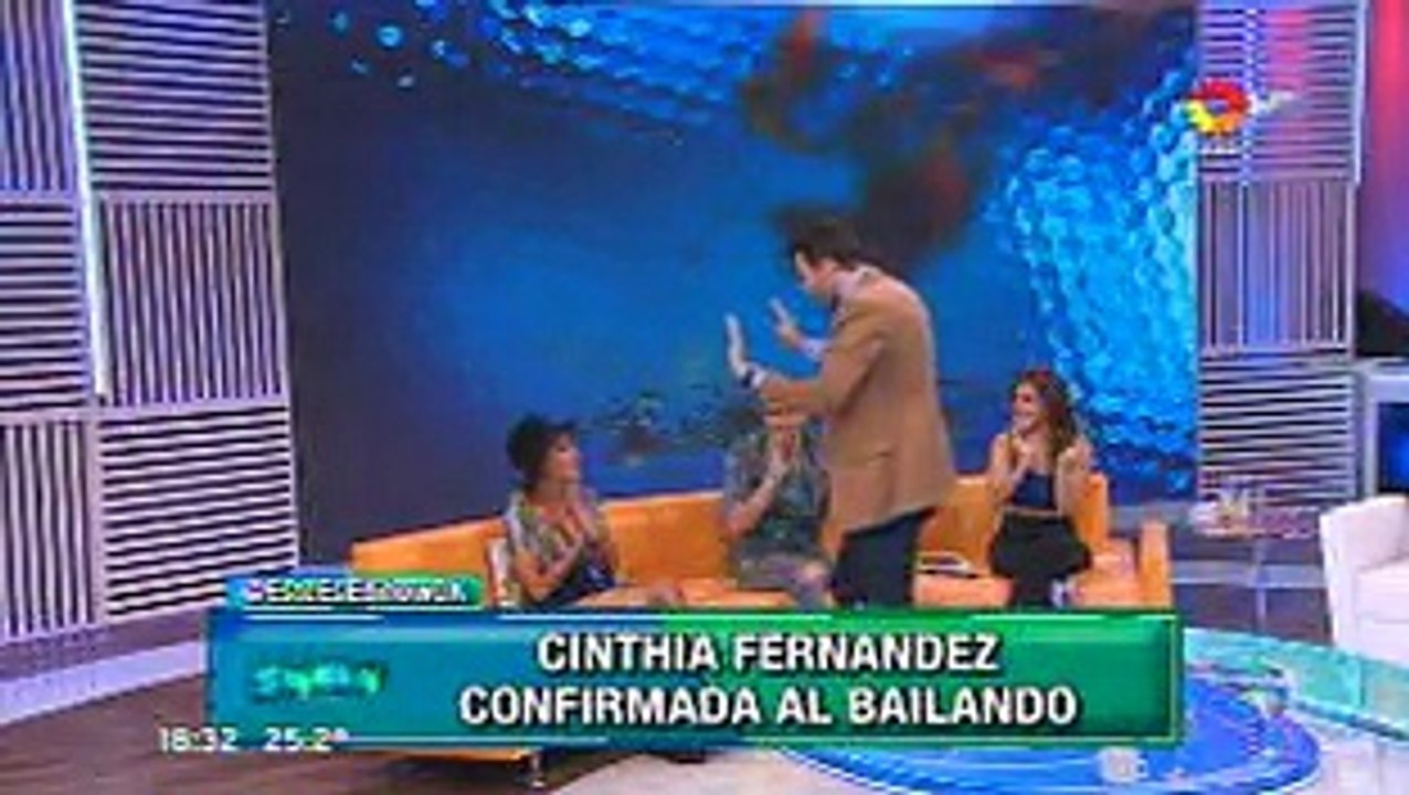 Cinthia Fernandez al Bailando 2015