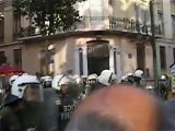 Greece - Riot Police blocking reporters...