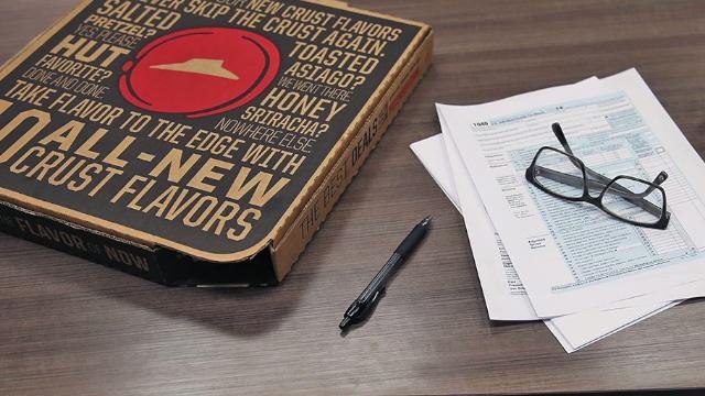 Pizza Hut launches tax day 'pizza return'