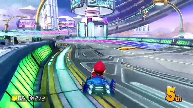 Mario Kart 8 - Le circuit Mute City en 200cc