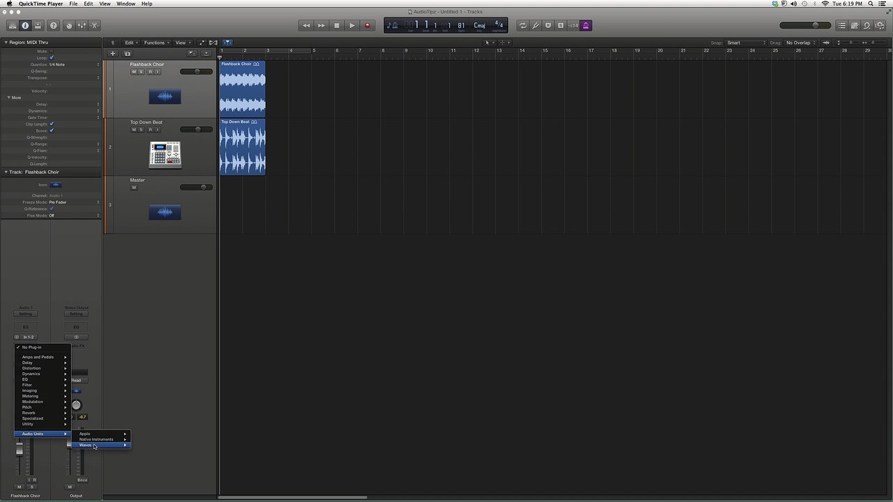 Waves InPhase In Logic Pro
