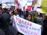 Protestas antitaurinas en Cajamarca