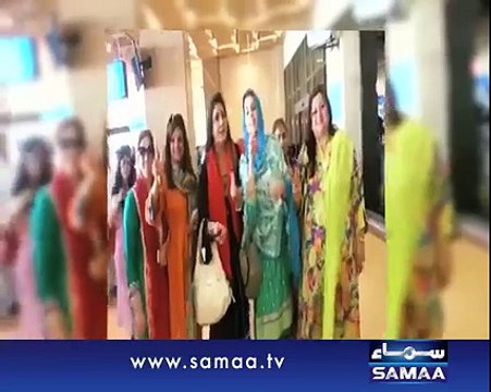 پی ٹی آئی سکھیاں آپس میں لڑ پڑیں