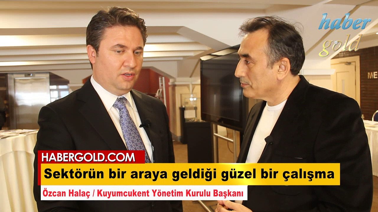 Özcan Halaç  Kuyumcukent Yönetim Kurulu Başkanı İTO Çalıştayı