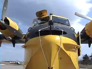 CL-215 Forest Fire Water Bomber