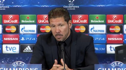 Fallo Mandzukic, Simeone: "Niente vidi..."