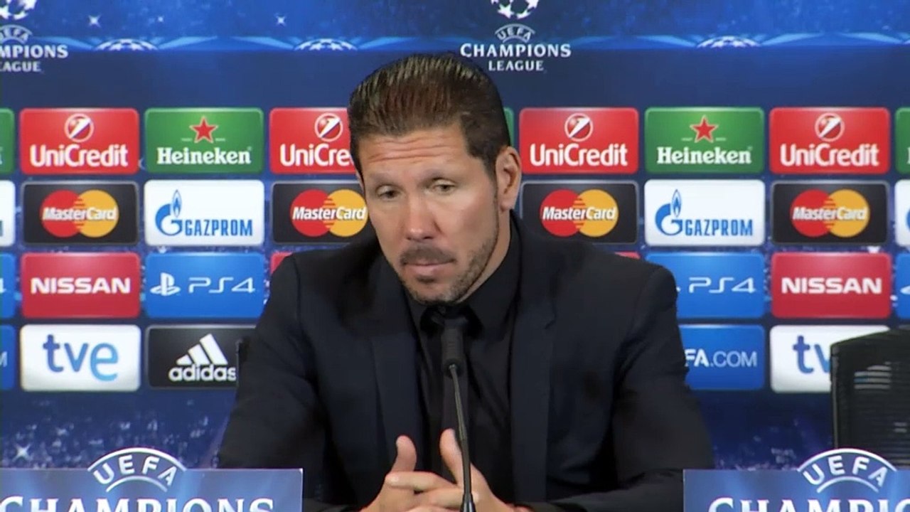 Fallo Mandzukic, Simeone: "Niente vidi..."